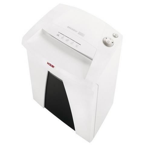 Distruggidocumenti a Strisce Securio B24 Automatico con cestino da 34L capacità di 19-21 fogli - Bianco - Foto 4